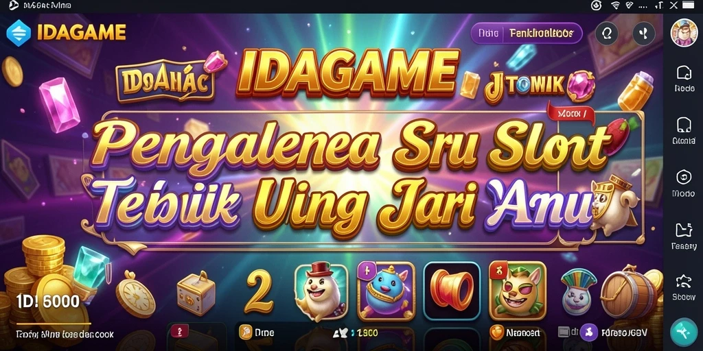 Screenshot IDAGAME menampilkan gameplay slot yang mendebarkan dan grafis yang menawan.