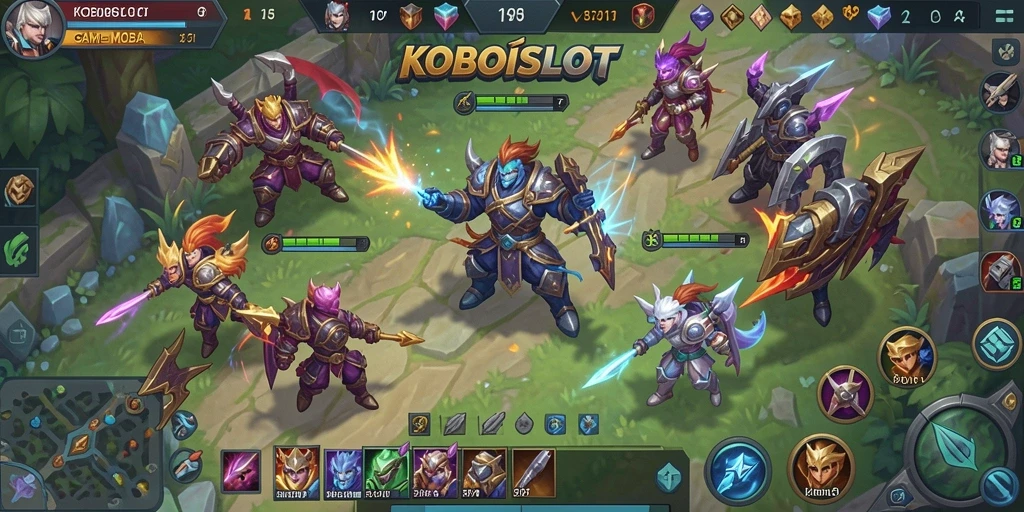Gameplay seru dan strategi tim dalam KOBOISLOT.