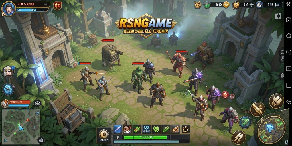 Gameplay menarik dalam RSNGAME dengan grafis menawan.