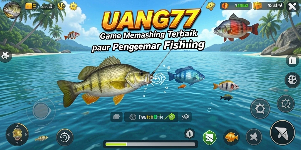 Tangkapan ikan besar dari UANG77 dalam aksi.